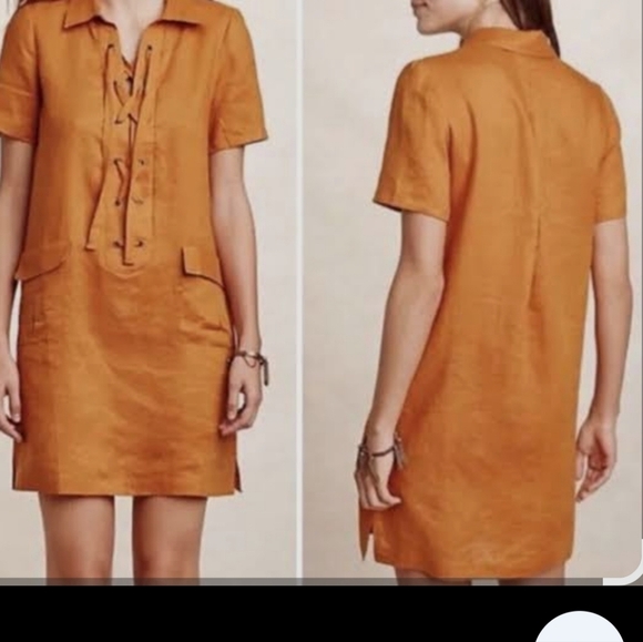 Maeve Vibrant Orange Dress - Picture 2 of 10